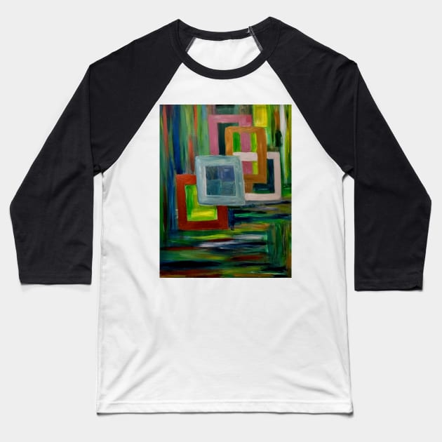 playing around with shapes and colors and very happy with this Baseball T-Shirt by kkartwork